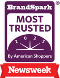 2025 Brandspark logo Most Trusted Brands